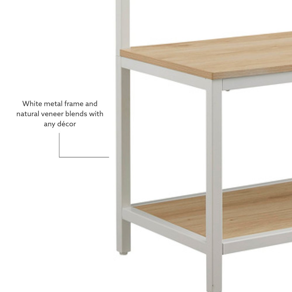 Hayden Hall Tree White