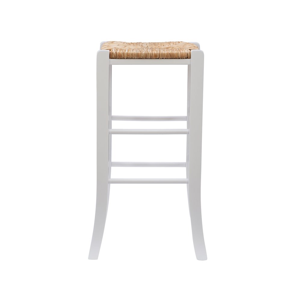 Gianna Backless Barstool White Set Of 2