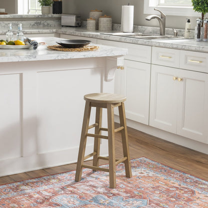 24 Inches Counter Stool Grey Wash