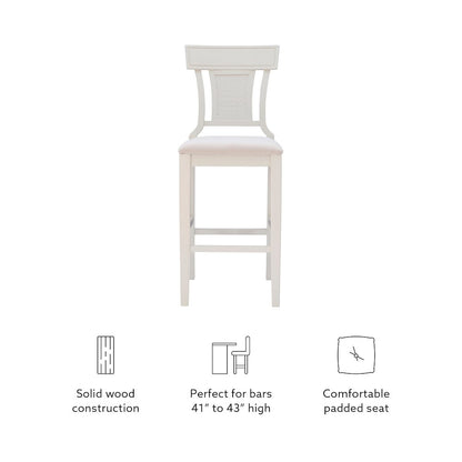 Rylan Bar Stool Creamy White