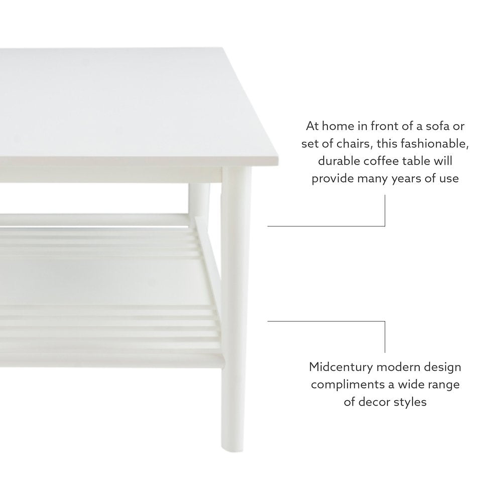 Charlotte Coffee Table White