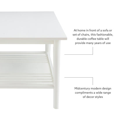 Charlotte Coffee Table White