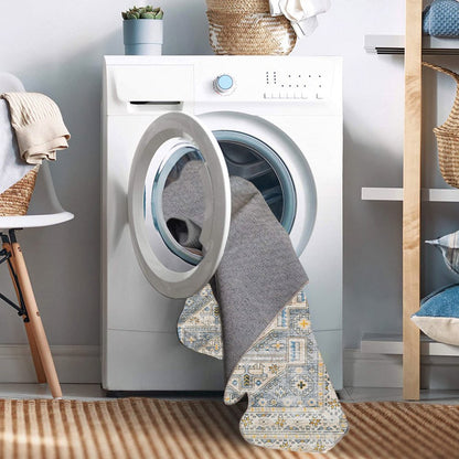 Washable Parson Grey/Beige 3x5, Rug