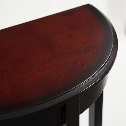 Demi Lune Console Table in Elegant Finish with Stylish Design