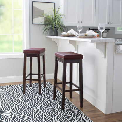 Claridge Red Barstool