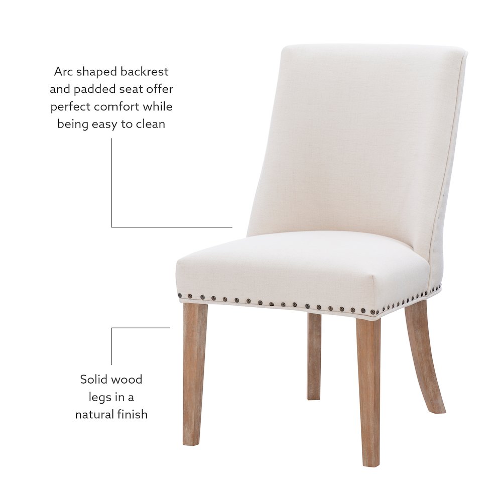 Adler Dining Chair Natural  Set of Two