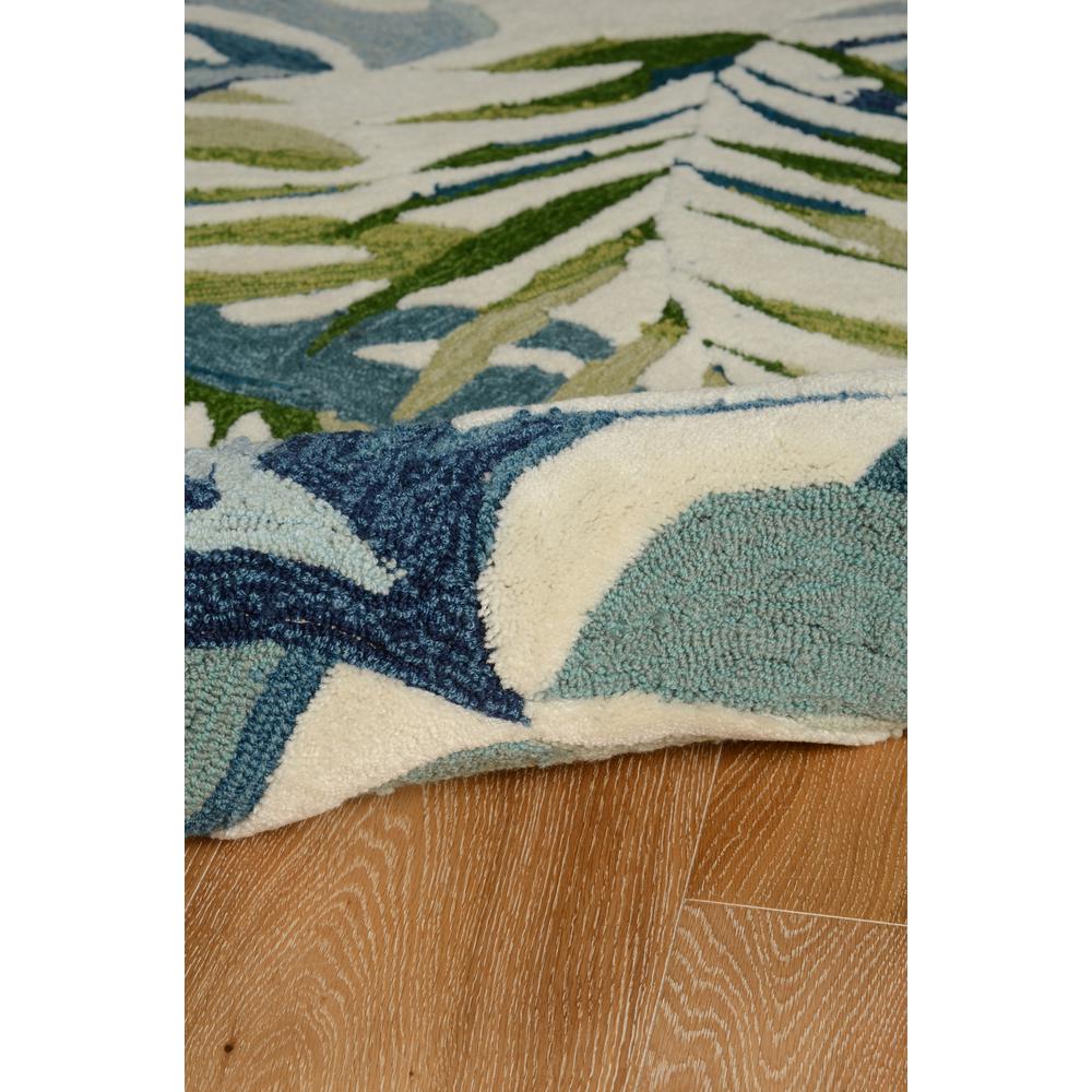 Trio Bermuda Ivory & Blue 5x7, Rug