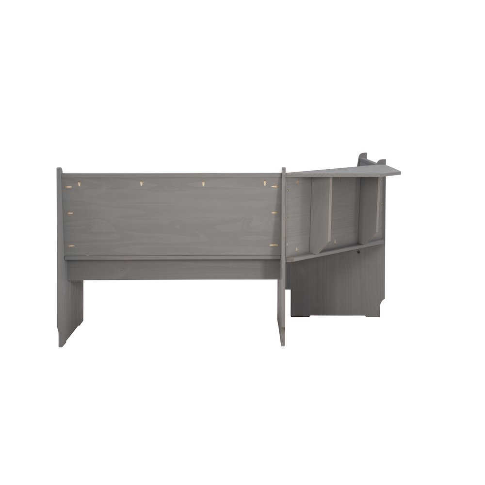 Waldron Corner Nook Set Grey Kit