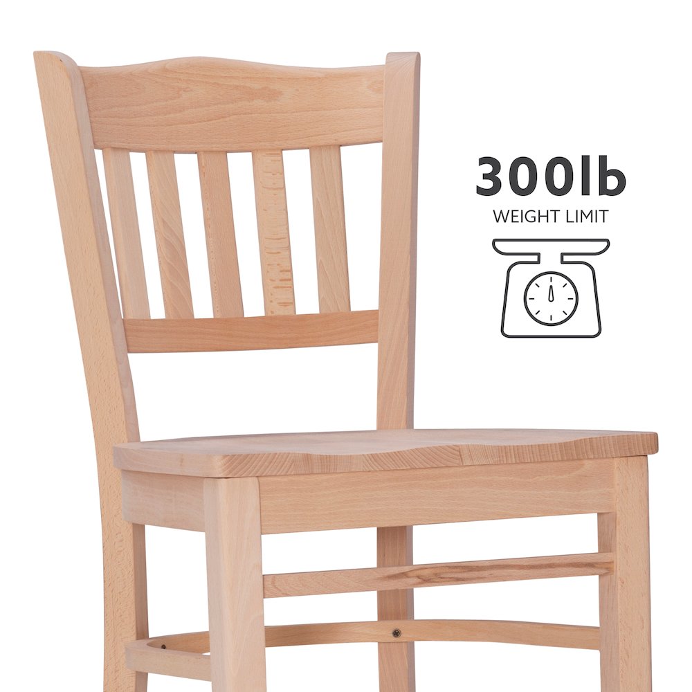 Maryah Barstool Unfinished Set Of 2