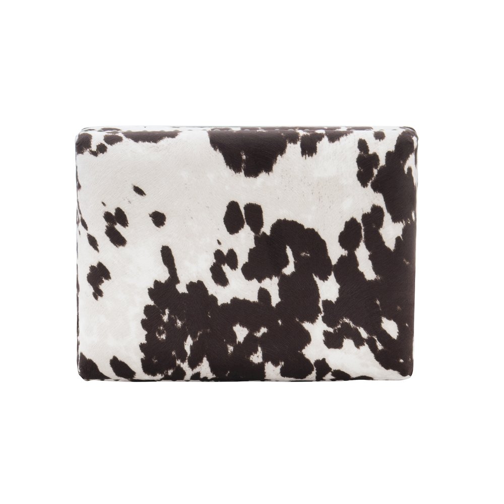 Walt Brown Cow Print Bar Stool