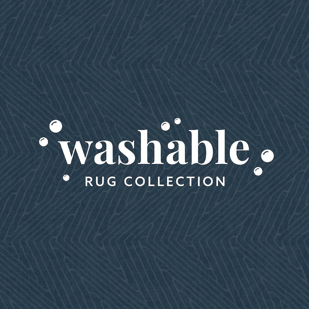 Washable Fuller Grey/Ivory 2x8, Rug