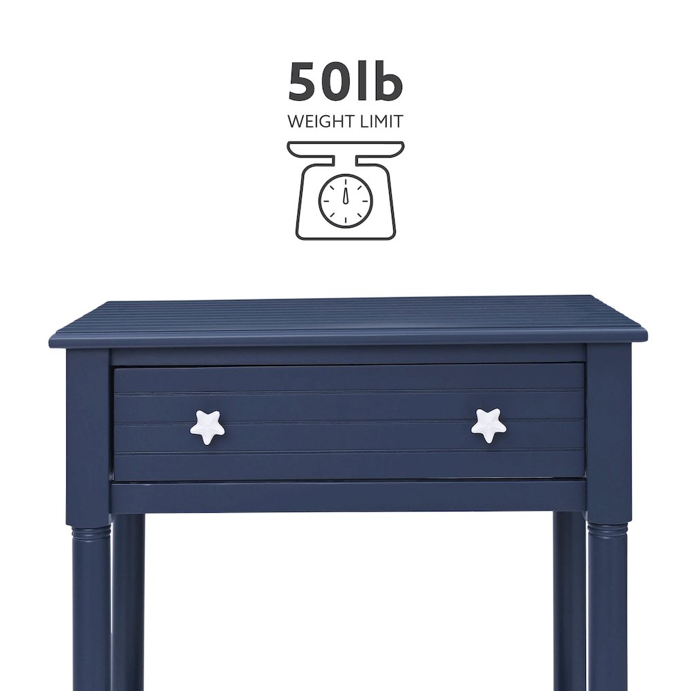 Seaboard Accent Table Navy