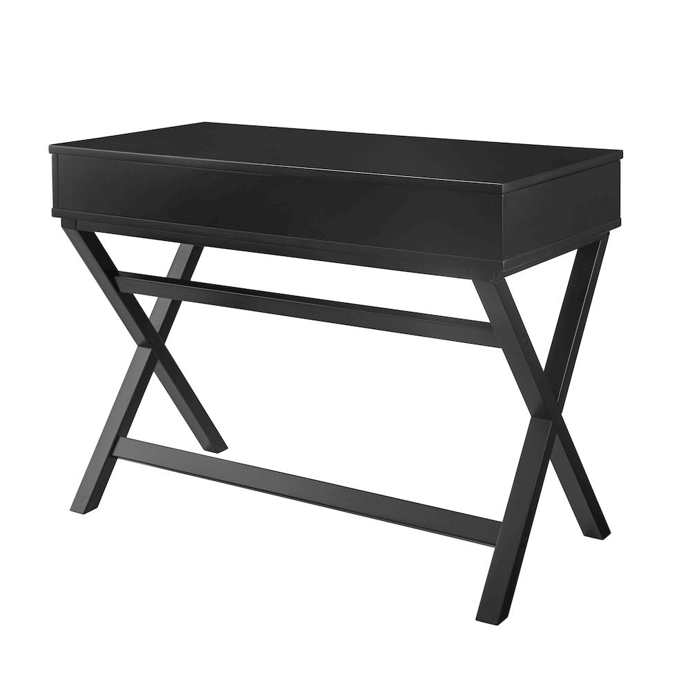 Peggy Lift Top Desk, Black
