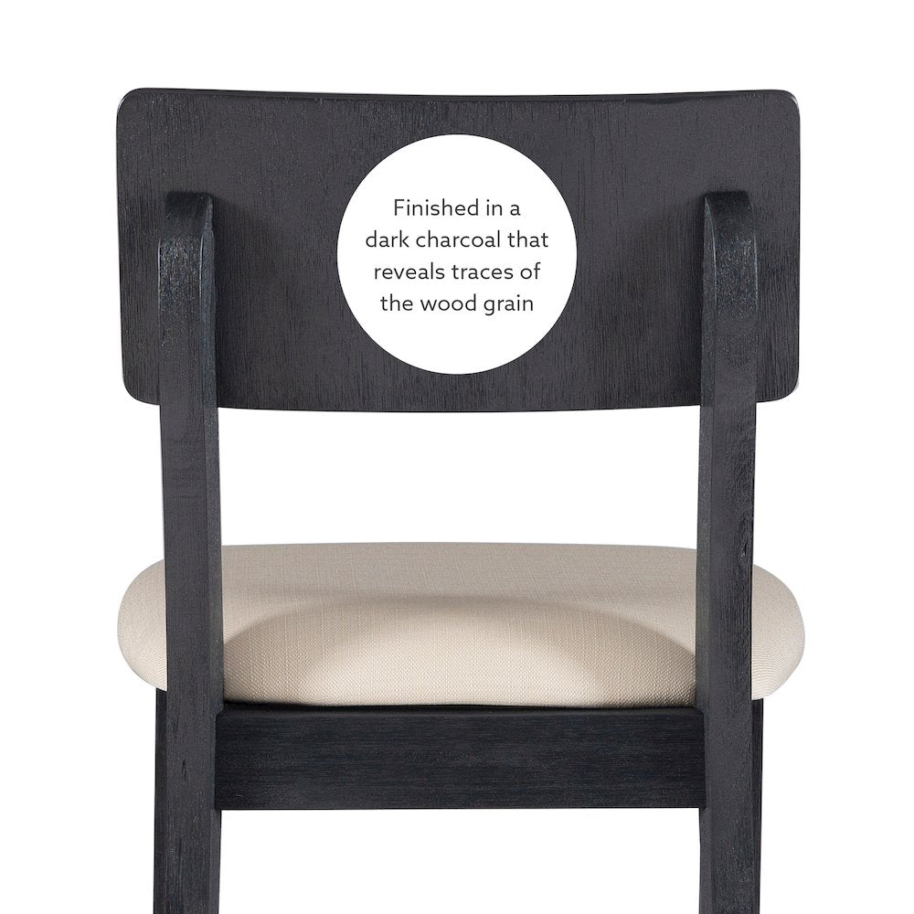 Jorissen Barstool Dark Charcoal