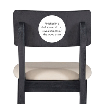 Jorissen Barstool Dark Charcoal