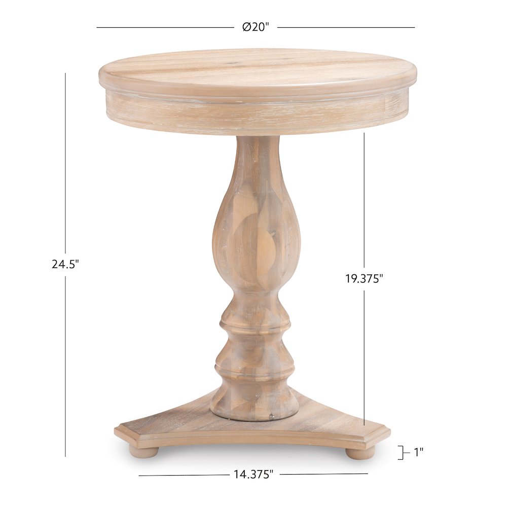 Stanton Accent Side Table, Natural