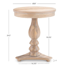 Stanton Accent Side Table, Natural