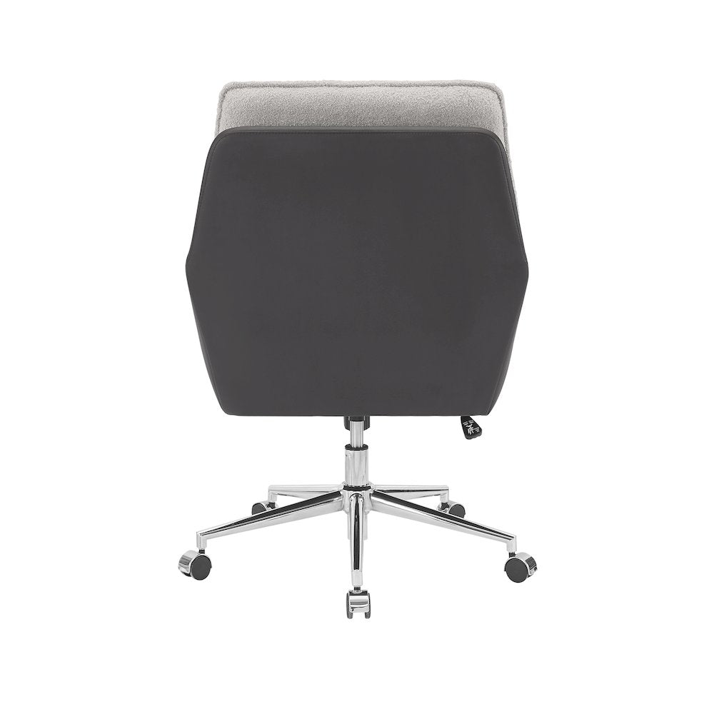 Mabry Swivel Chair Black Grey