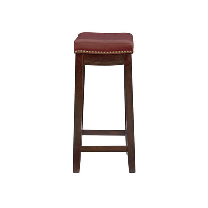 Claridge Red Counter Stool