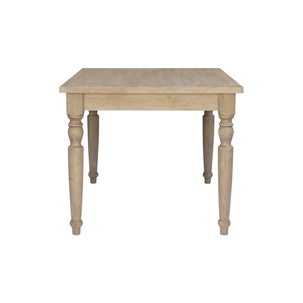 Avalon Light Natural Brown Rectangle Table