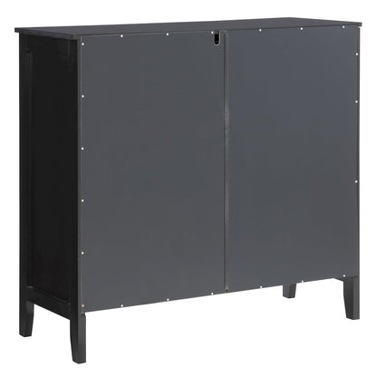 Fetti Black Large Cabinet