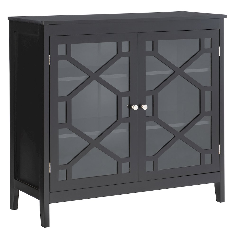 Fetti Black Large Cabinet