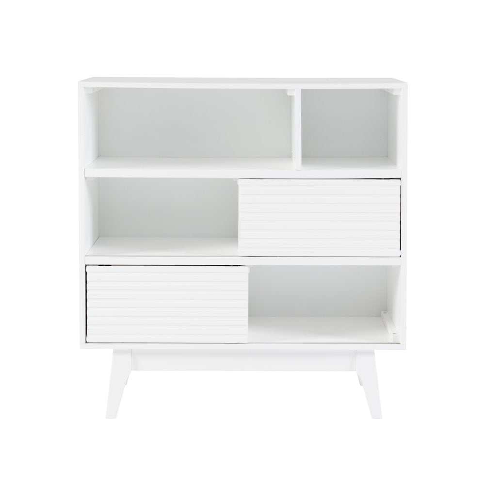 Ripples Bookcase White