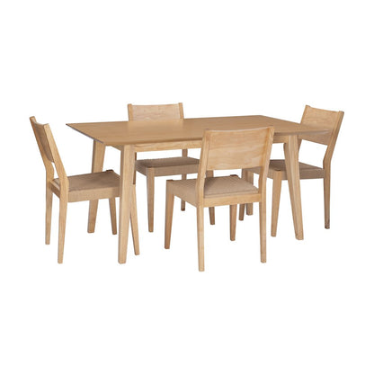 Cadence 5Pc Dining Set Natural
