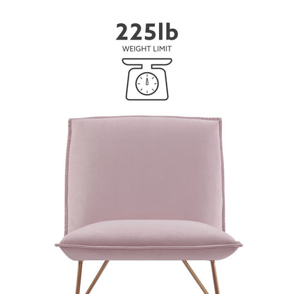 Kevlin Chair Blush Pink