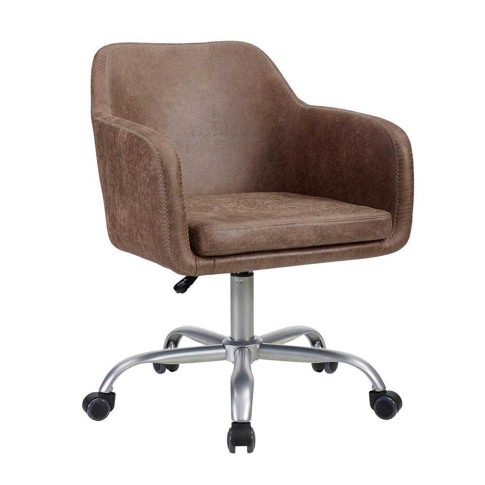 Rylen Office Chair, Brown