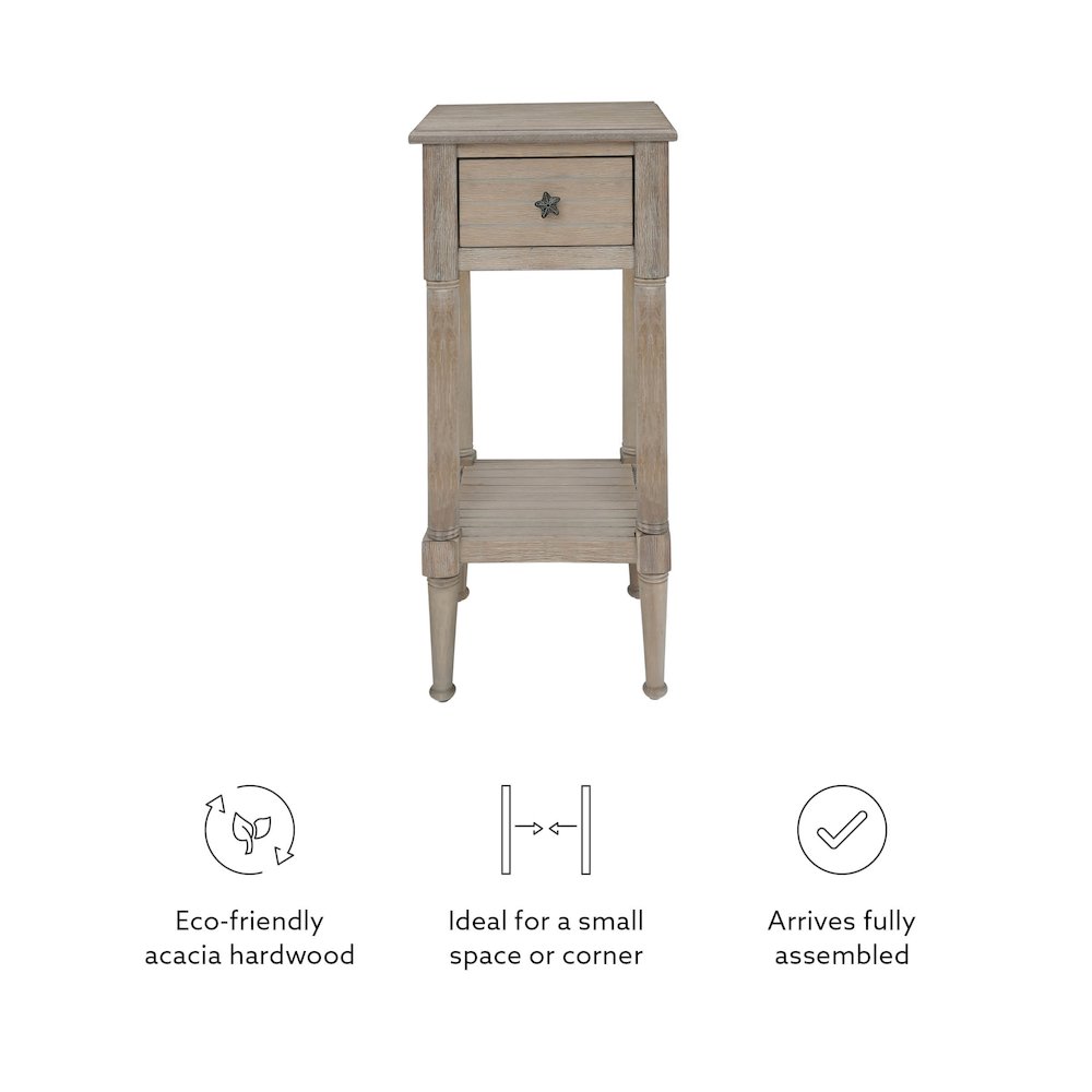Seaboard End Table Natural