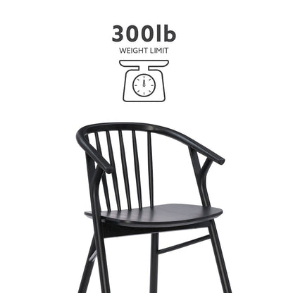 Delmot Chair Black