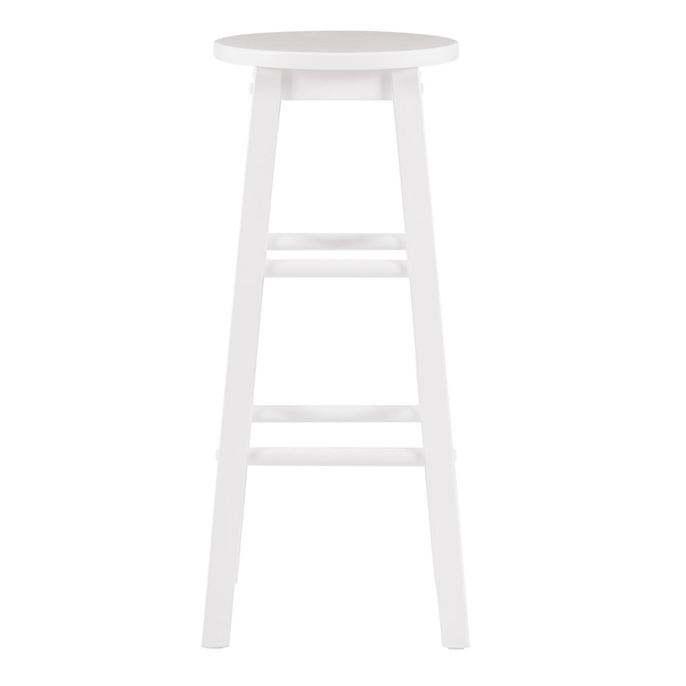 29 Inches Barstool White