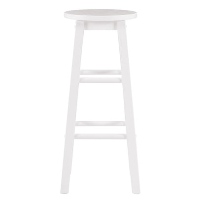 29 Inches Barstool White