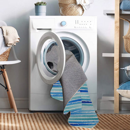 Washable Janna Ivory/Blue 3x5, Rug