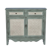 Antique Blue & White Console