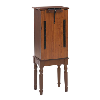 Deep Cherry Jewelry Armoire
