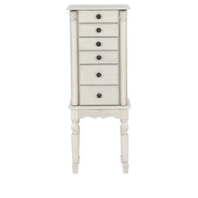Imogen Jewelry Armoire  Off White