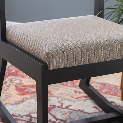 Callum 2 Position Sled Base Chair Black Stone