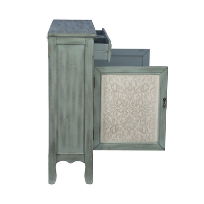 Antique Blue & White Console