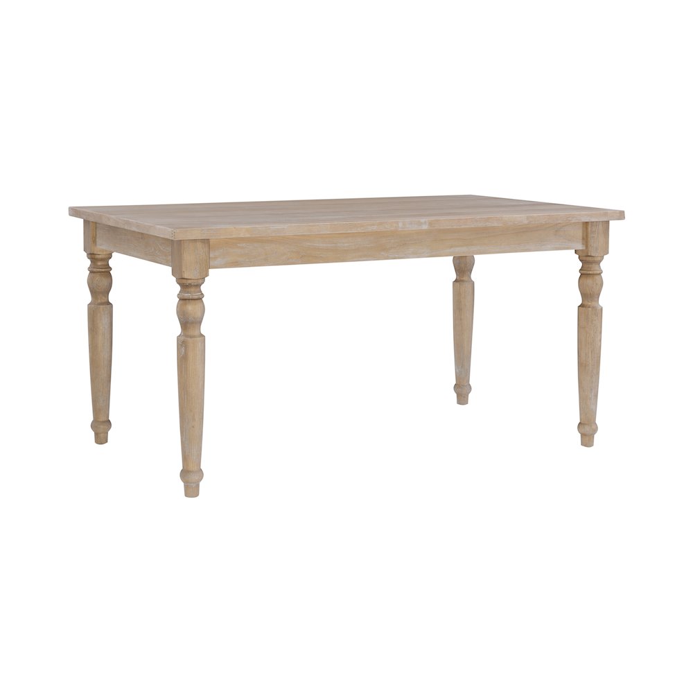 Avalon Light Natural Brown Rectangle Table