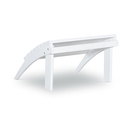 White Adirondack Ottoman