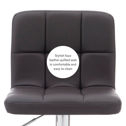 Clayton Barstool Chocolate