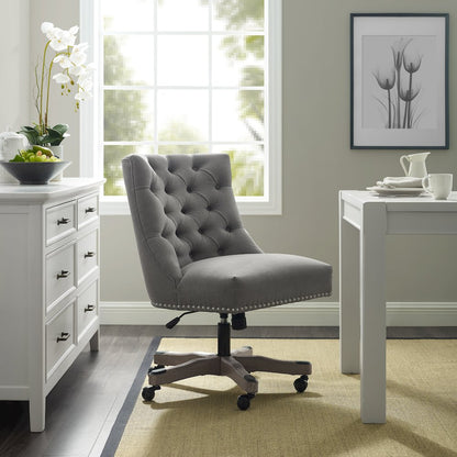 Della Office Chair, Light Gray