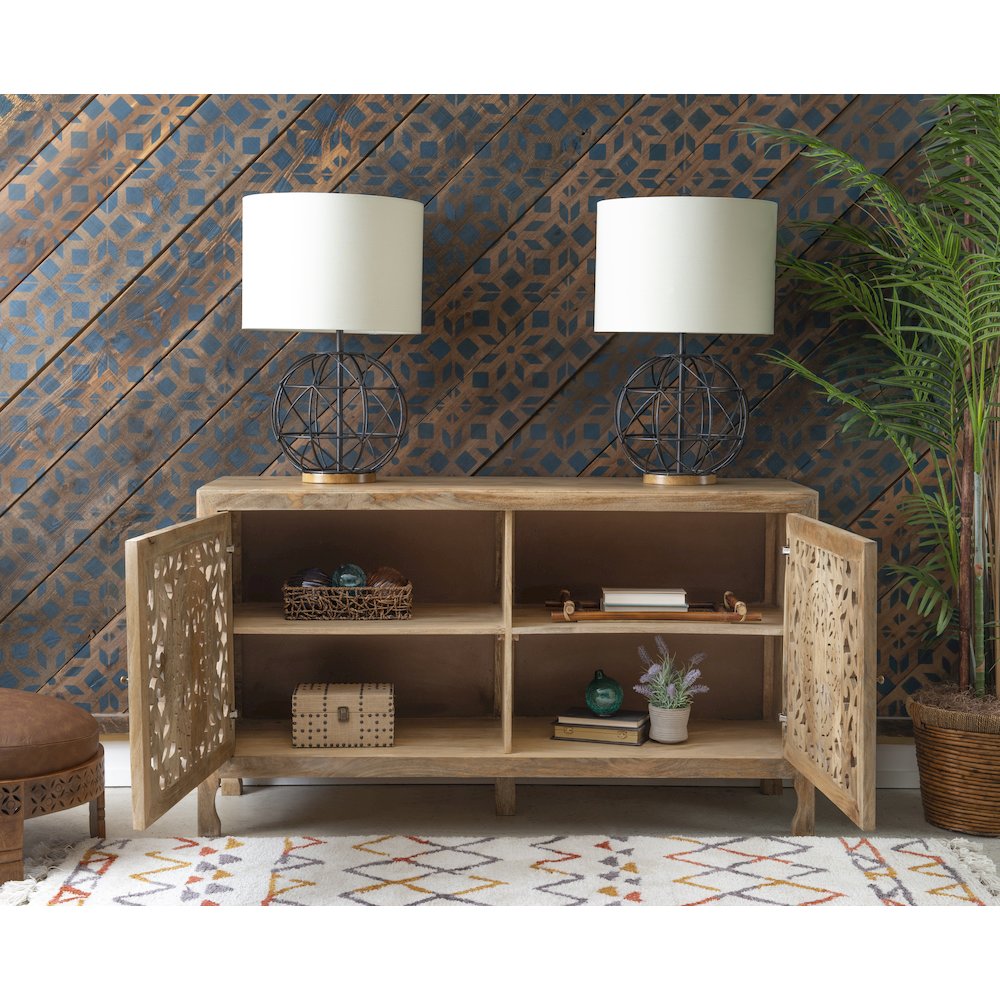 Haven 2 Door Cabinet Natural