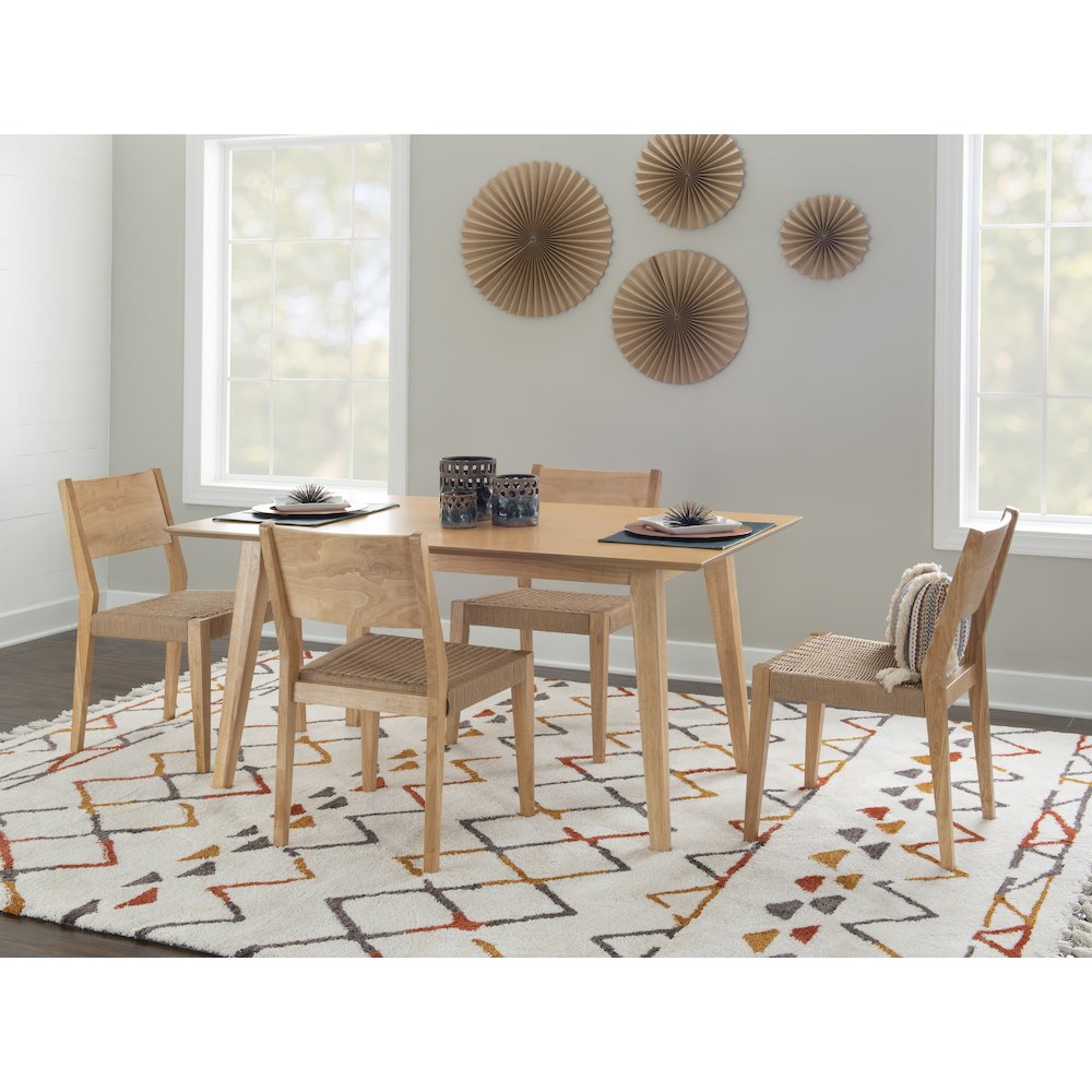 Cadence 5Pc Dining Set Natural