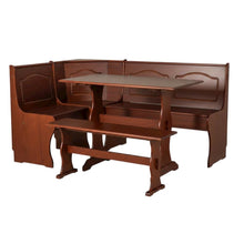 Walnut Dining Furniture Set with Sturdy Frame and Elegant Finish