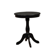 Round Black Table
