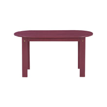 Adirondack Red Coffee Table
