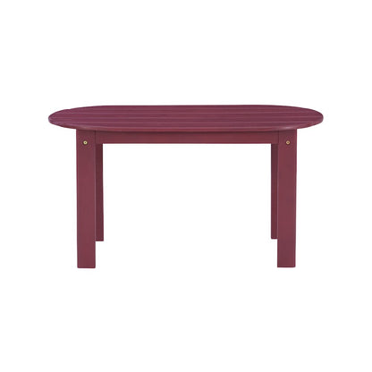 Adirondack Red Coffee Table